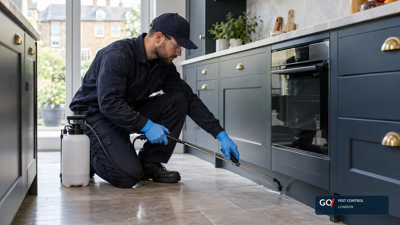 Professional pest inspection for a Kensington property