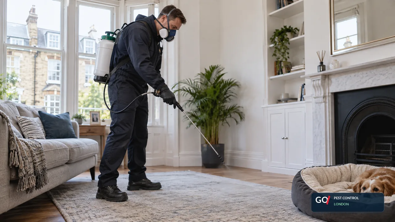 Professional pest inspection for a Blackheath property