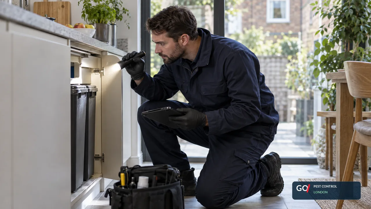Professional pest inspection for a Woodside Park property