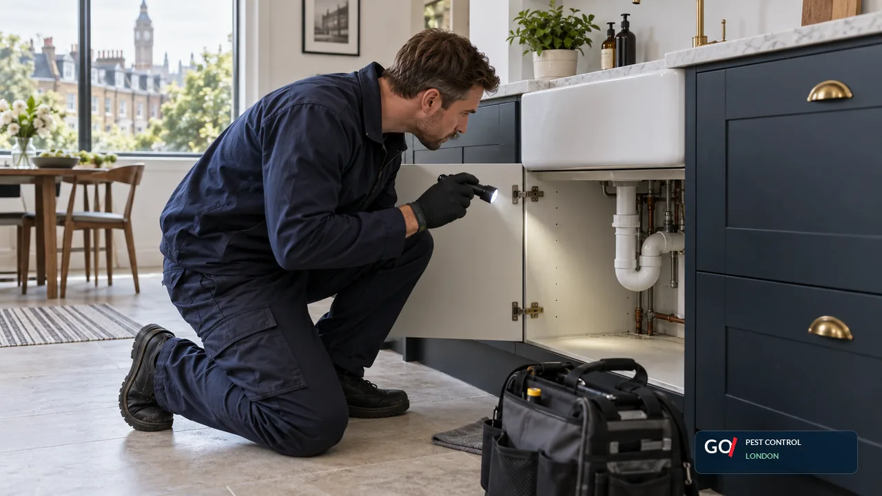 Targeted pest treatment and proofing work in Putney