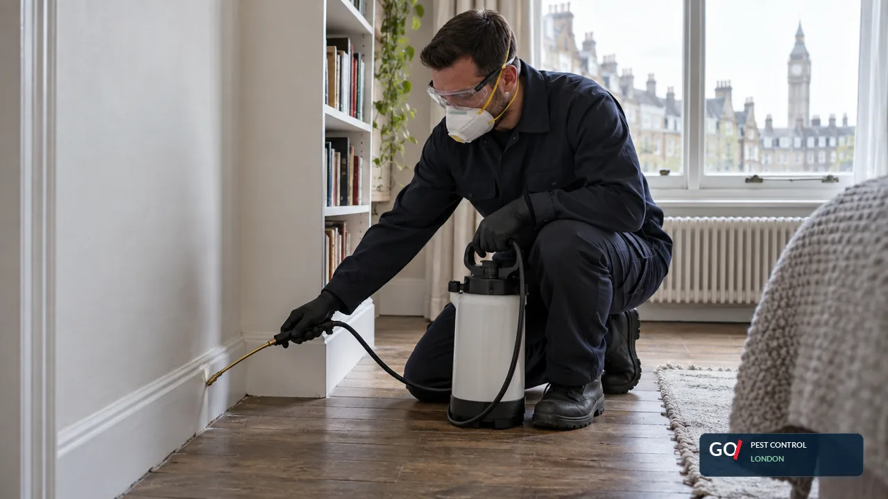 Targeted pest treatment and proofing work in Stanmore